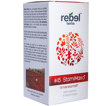 #45 StamiMax 60 vegcaps Rebel Herbs