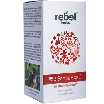 #52 SensuMax 60 vegcaps Rebel Herbs