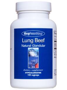 Lung Beef 100 vcaps Allergy Research Group