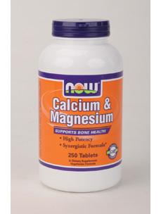 Calcium & Magnesium 250 tabs Now
