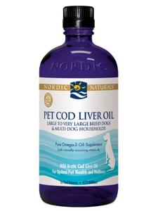 Cod Liver Oil Lg Very Lg and Mult Dog 16oz Nordic Naturals