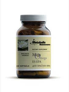 MegaOmega ES-EPA 100 gels Metabolic Maintenance
