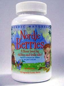 Nordic Berries 120 Chew Nordic Naturals