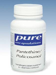 Pantethine/Policosanol 120 vcaps Pure Encapsulations