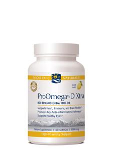ProOmega-D Xtra 1000 mg 60 softgels Nordic Naturals