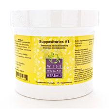 Suppositories #1 36ct (F) Wise Woman Herbals