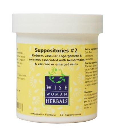 Suppositories #2 12ct (F) Wise Woman Herbals