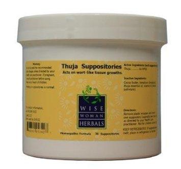 Thuja Suppositories 36ct (F) Wise Woman Herbals