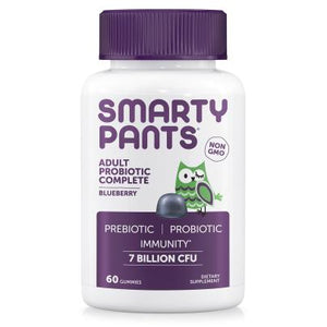 Adult Probiotic Complete Blueberry 60 gummies SmartyPants