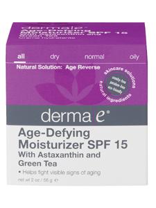 Anti-Aging Moisturizing Comp SPF 15 2 oz DermaE Natural Bodycare