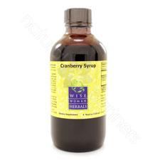 Cranberry Syrup 4oz Wise Woman Herbals