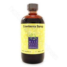 Cranberry Syrup 8oz Wise Woman Herbals