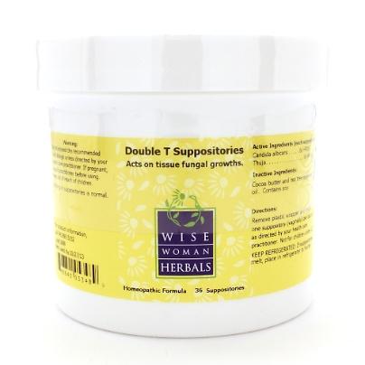 Double T (Formerly Tea Tree Oil) Suppositories 36ct (F) Wise Woman Herbals