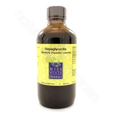 Hepaglycerite Glycerite 4oz Wise Woman Herbals