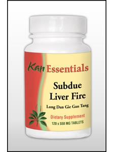 Subdue Liver Fire 120 tabs Kan Herb Company
