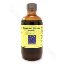 Taraxacum (dandelion) Glycerite 4oz Wise Woman Herbals