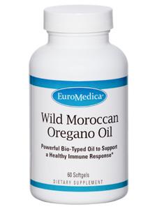 Wild Moroccan Oregano Oil 60 gels Euromedica